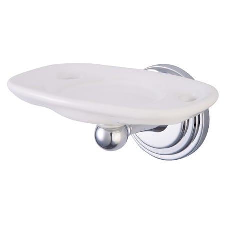 Kingston Brass Milano Toothbrush W/ Tumbler Holders, Chrome BA2716C